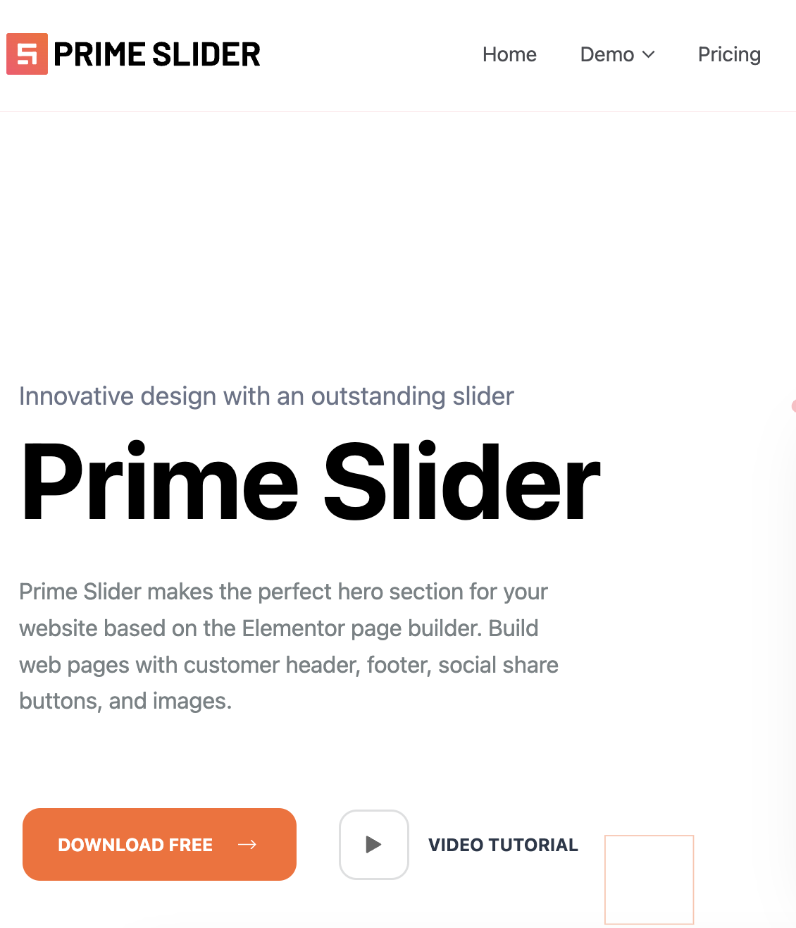 Prime Slider